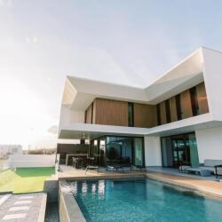Demar H A Complex Use Building In Oroklini Cyprus Where A House And The Owner S Office Coexist Together In The Same Plot