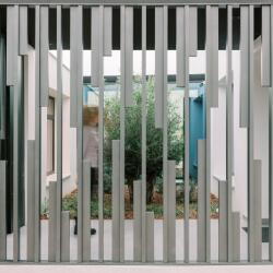 Demar H Internal Courtyard That Functions As A Connecting Link